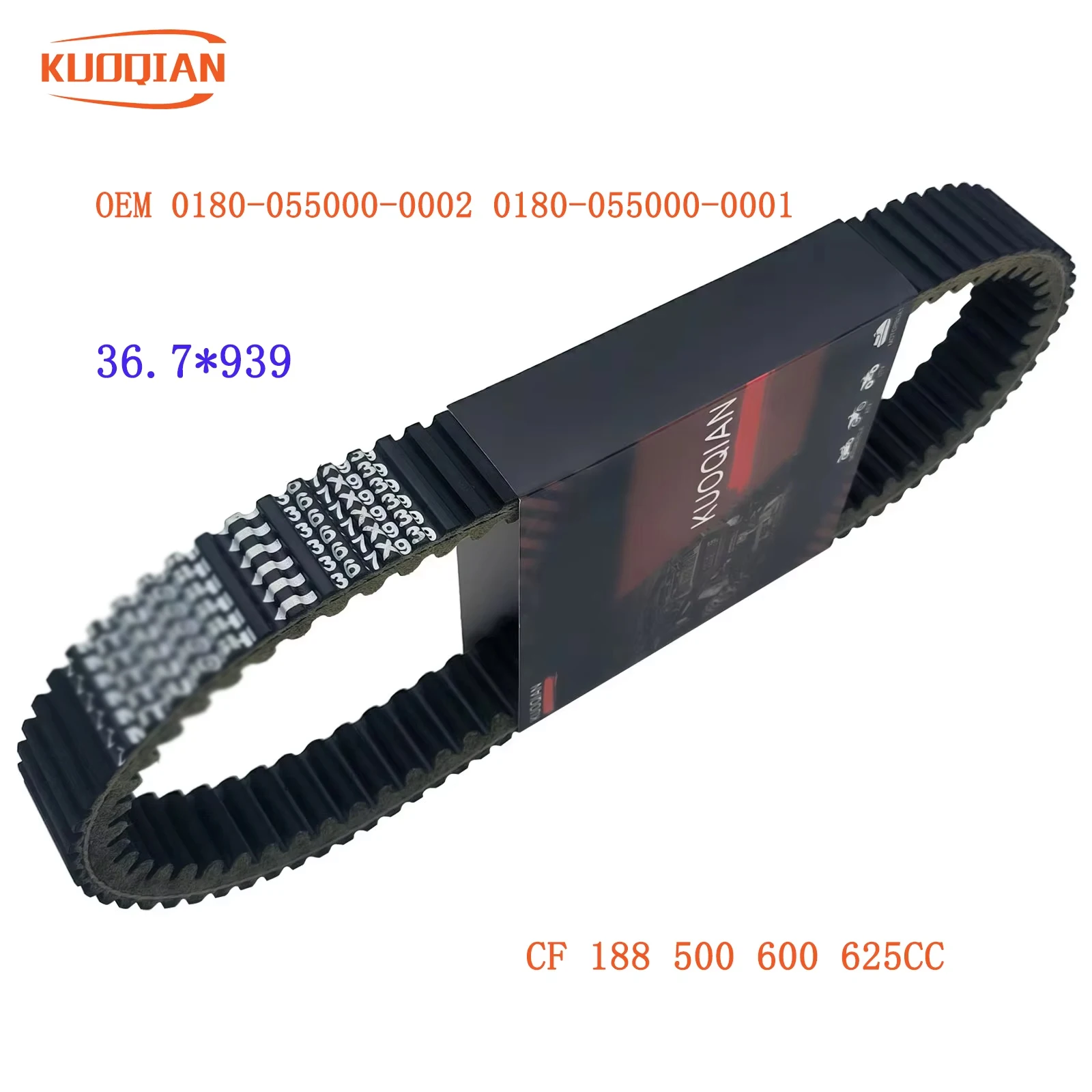 

Приводной ремень для CF 450 550 400 500 600 Swat Trail Tracker Snyper UForce ZForce ATV UTV 500 600 X5 X6 Z6 0180- 055000 -0001