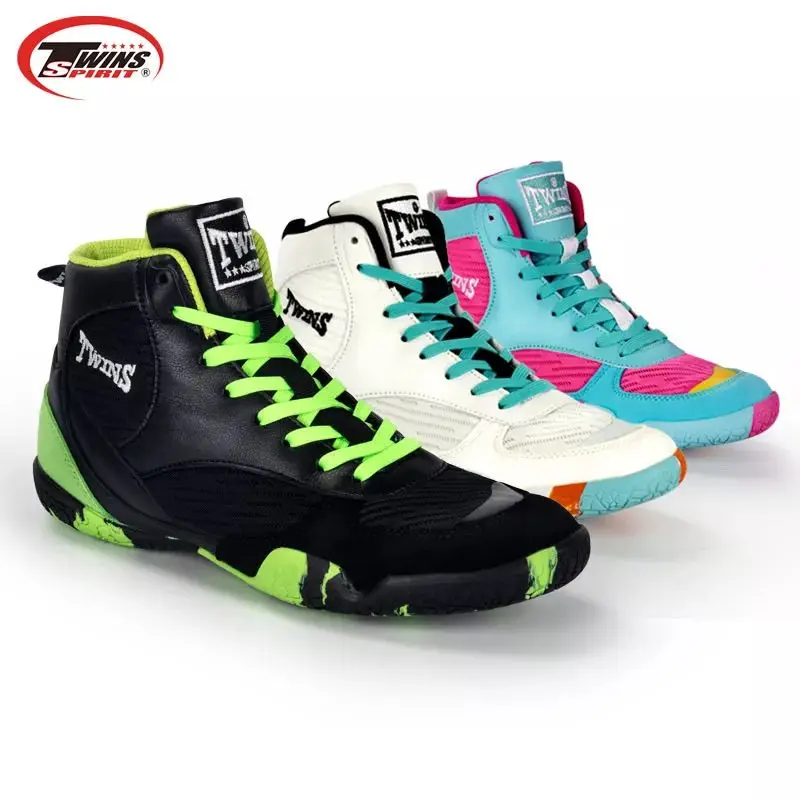 Original Brand Boxing Sport Sneakers Unisex Comfortable Wrestling Sneaker Breathable Gym Training Shoes High Top Wrestling Shoes