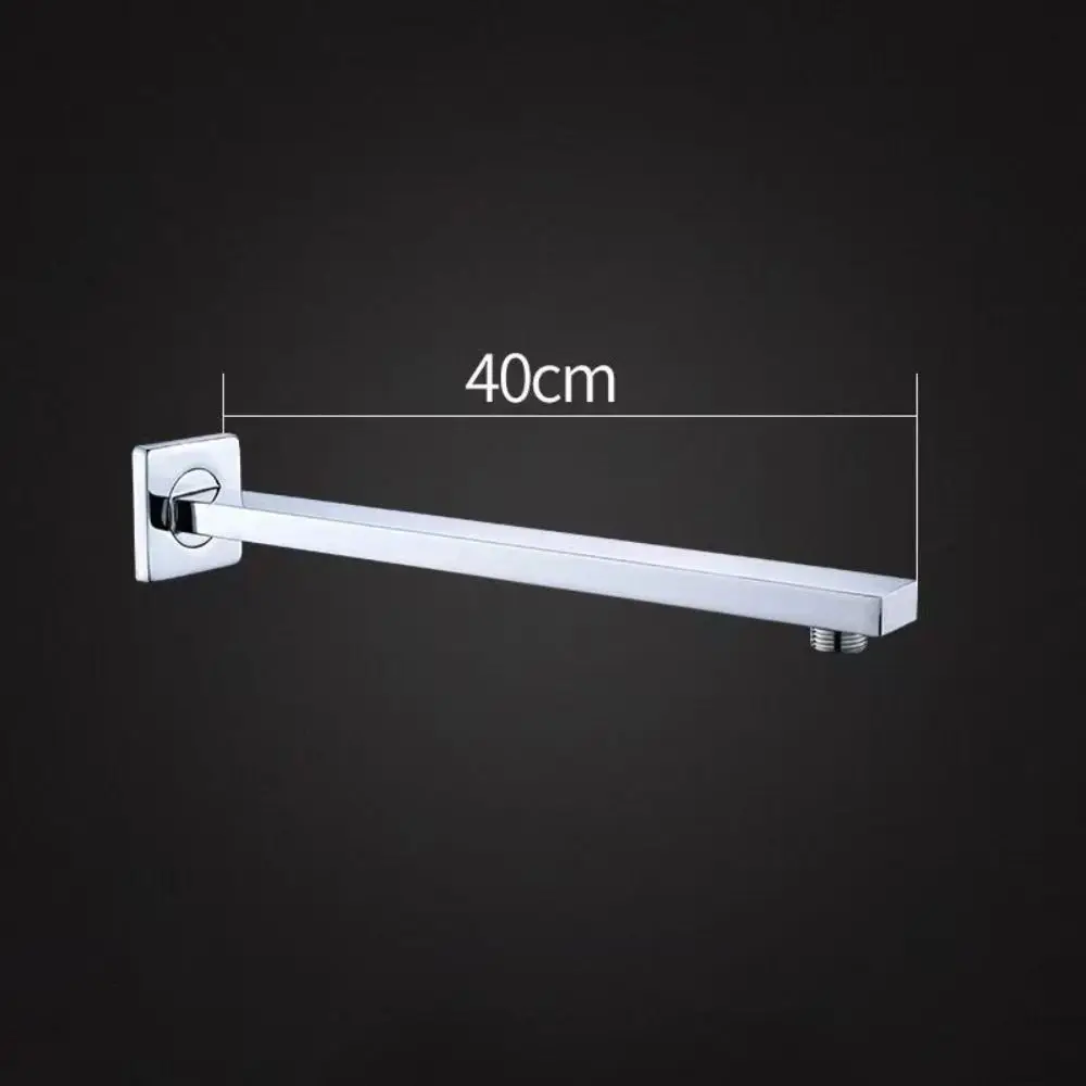 

Stainless Steel Shower Pillar Quadrate 40cm/35cm Concealed Shower Arm Concealed Installation Durable Bathroom Hardware Bathroom