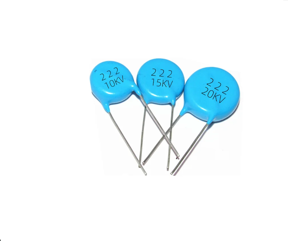 5PCS 222 6KV  High Voltage Capacitor 2200PF 6KV 10KV 15KV 20KV 25KV 30KV 40KV  50kv