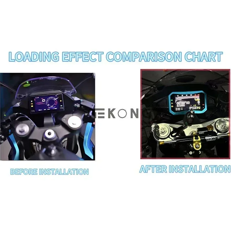 ل CFMOTO CF MOTO 675nk 675 NK 2024 2025 دراجة نارية CNC الملحقات TFT سرقة متر الإطار حماية الشاشة