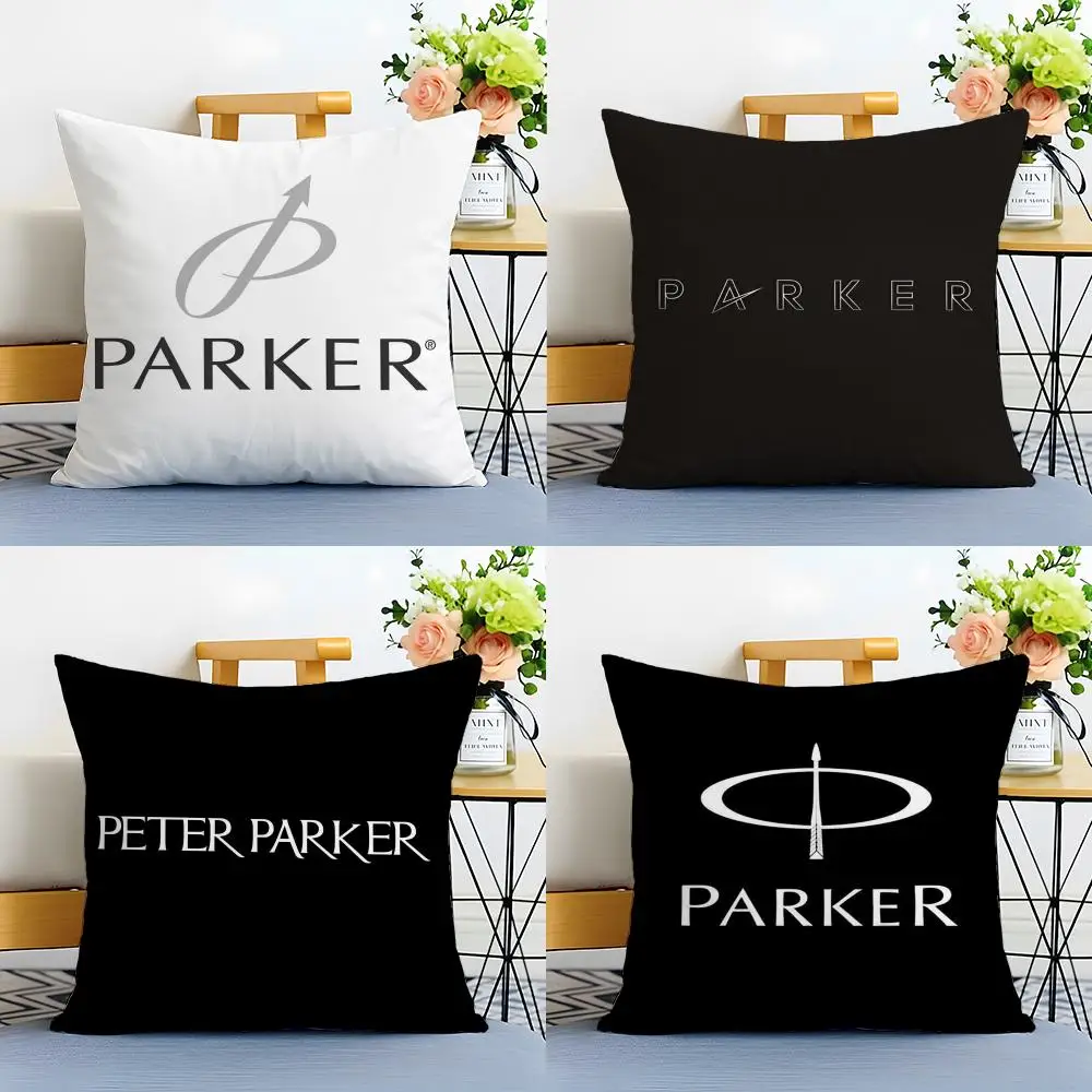 Pen Brand P-Parker Cushion Cover Linen Pillowcase Soft  for Sofa Bed Home Room Decor