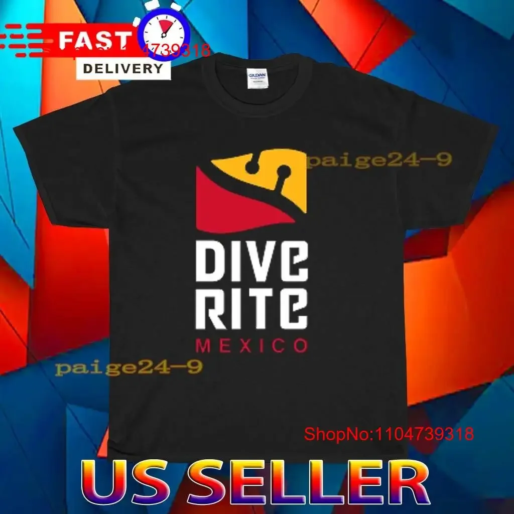 NEW SHIRT DIVE RITE MEXICO LOGO T FUNNY AMERICAN UNISEX TEE SIZE S 5XL vintage Washed graphic Casual Soft Slightly homme