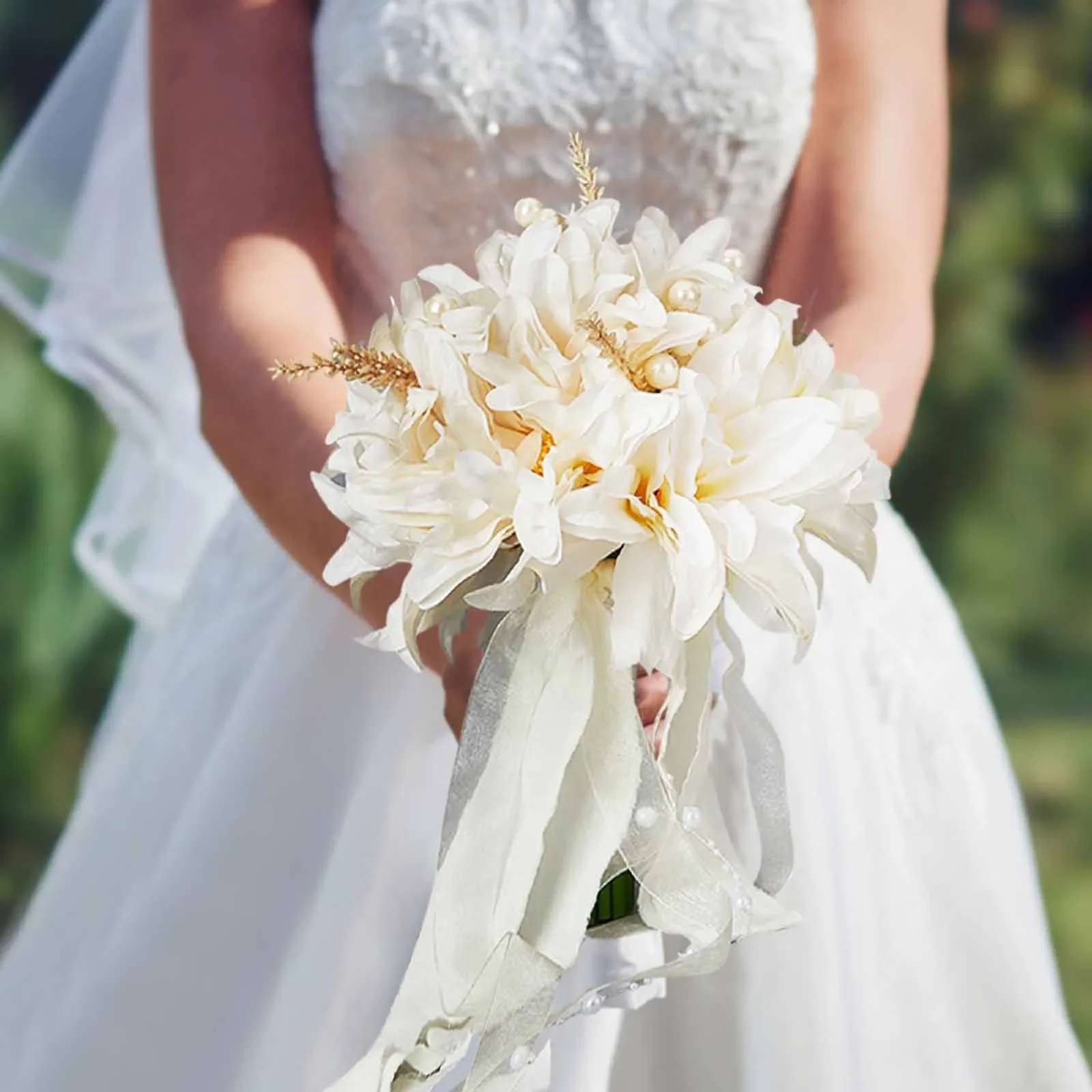 

Wedding Bouquet Artificial Hand Bouquet Bridal Holding Flowers For Bridesmaid Wedding Flowers Bridal Accessories