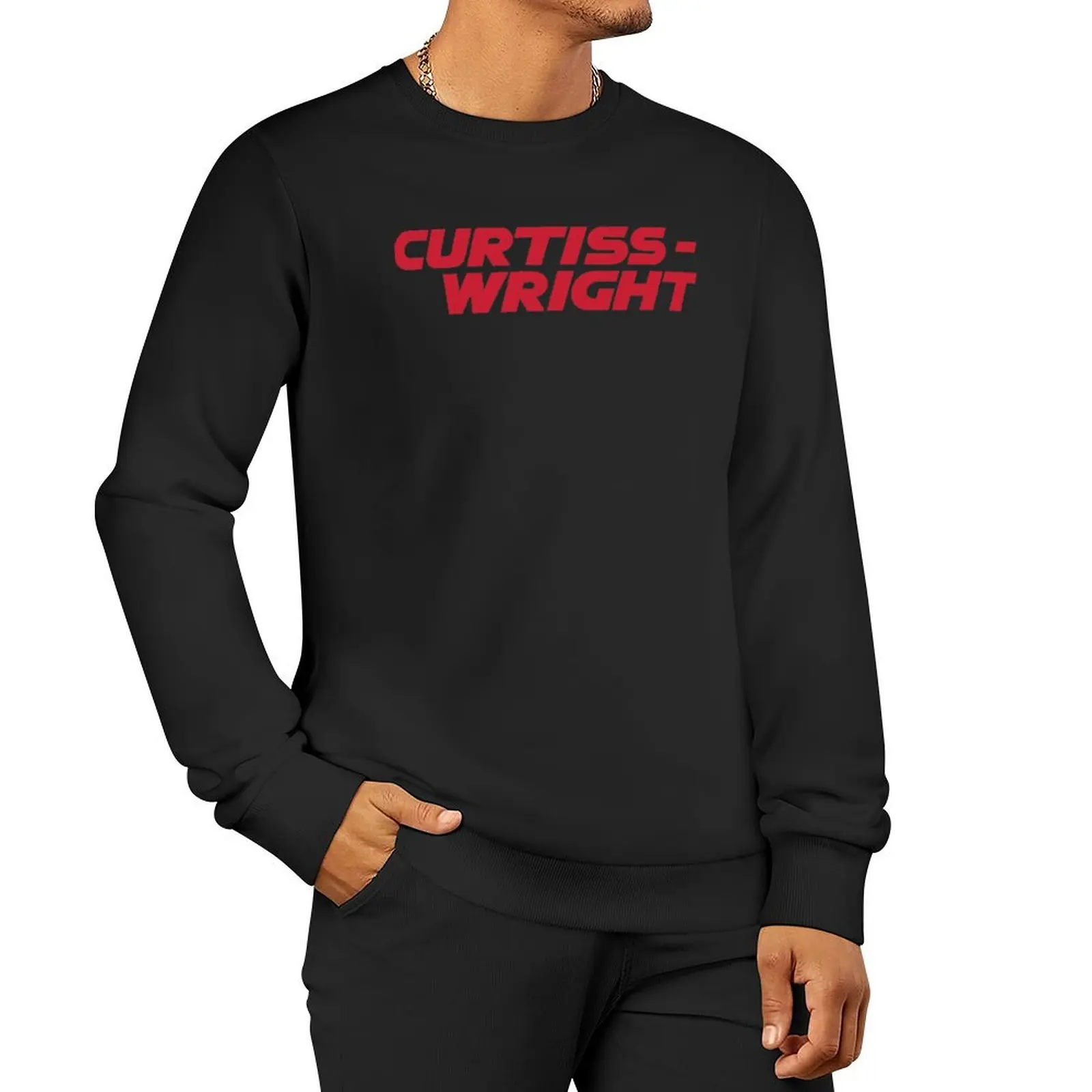 Best Seller - Curtiss Wright Merchandise Pullover Hoodie autumn new products men's sweat-shirt set sweatshirts for men