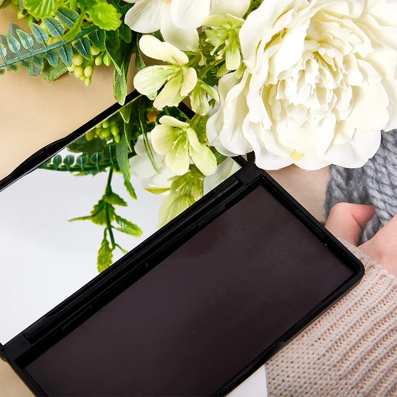 Boîte de support de Palette magnétique vide professionnelle avec miroir pour étui de maquillage de fard à paupières poudre Blush