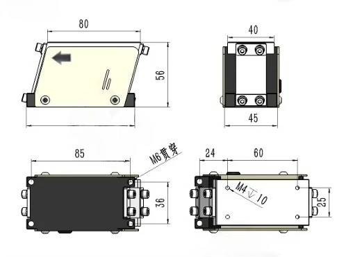 GS-140 Straight Electromagnetic Linear Vibrating Feeder 220V 750VA Automatic Feeding Machine For PLC Industrial Assembly