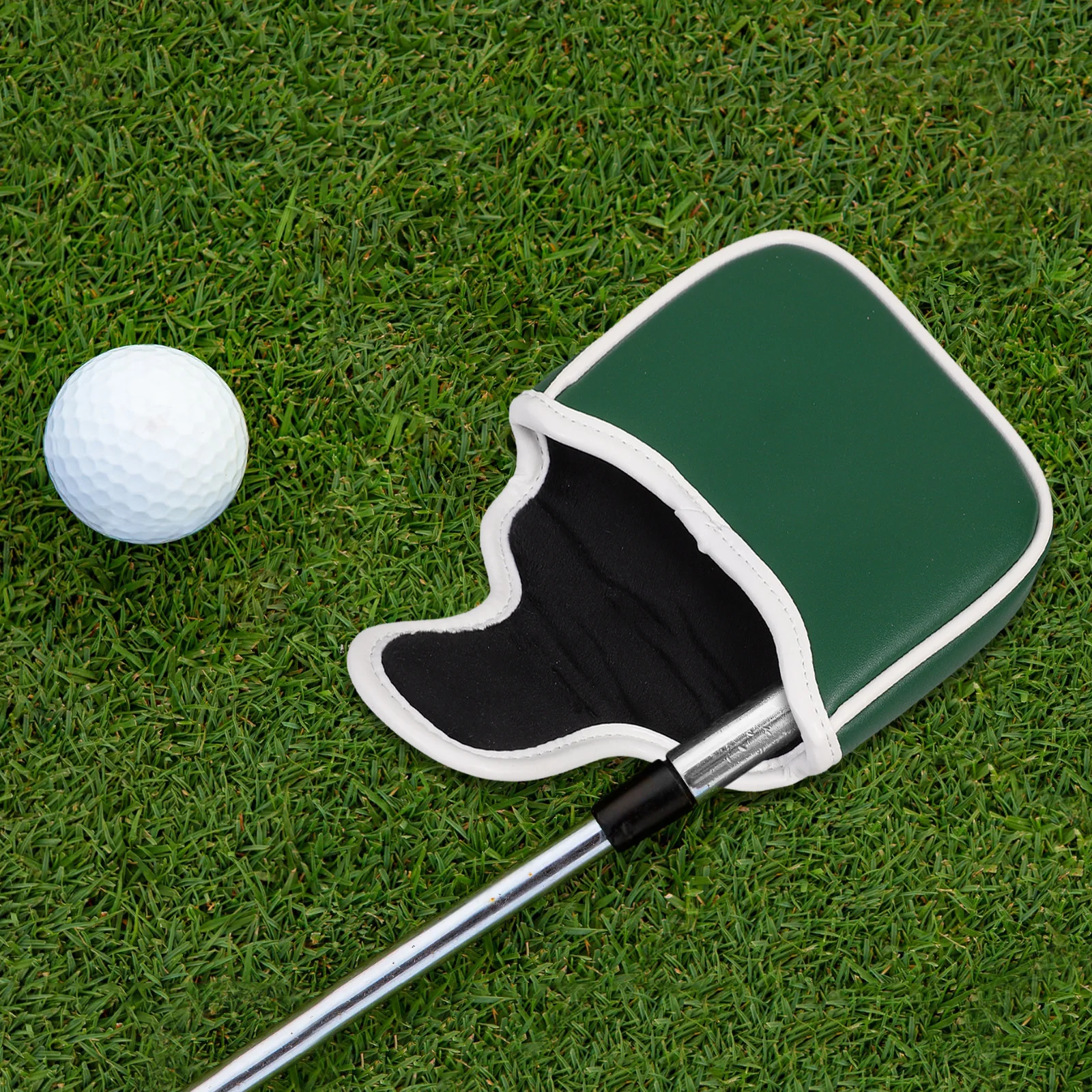 

Golfs Putter Cover Durable Wear-Resistant Protective Cover for Center Shaft Mallet Club Golfs Club Protector Putter Protector