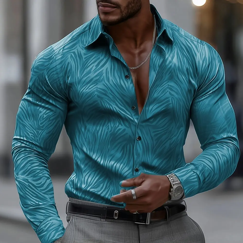 Men's Casual Shirt Series Red White Black New Designer Casual Wear Soft Comfortable Fashion Autumn And Winter 3d Printed