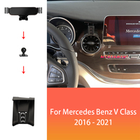 Car Phone Holder For Mercedes-Benz V Class W448 2016-2021 Adjustable Rotating Phone Holder Base Car Interior Accessories