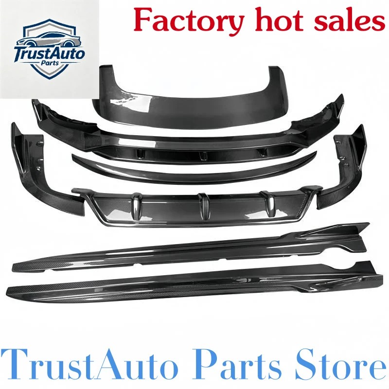 

Hot Selling TreasuresPremium Car Accsori Carbon Fiber Body Kits X G0 + Front Bumper Lip Sp Rear Diffuser SiTrustAuto Parts Store