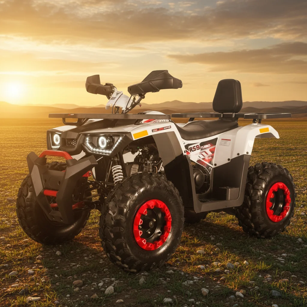 

Tao Motor 200cc Quad Automatic 36V Atv Quad Bike Electric Start Utv Chain Drive Rear Disc Brake 10inch