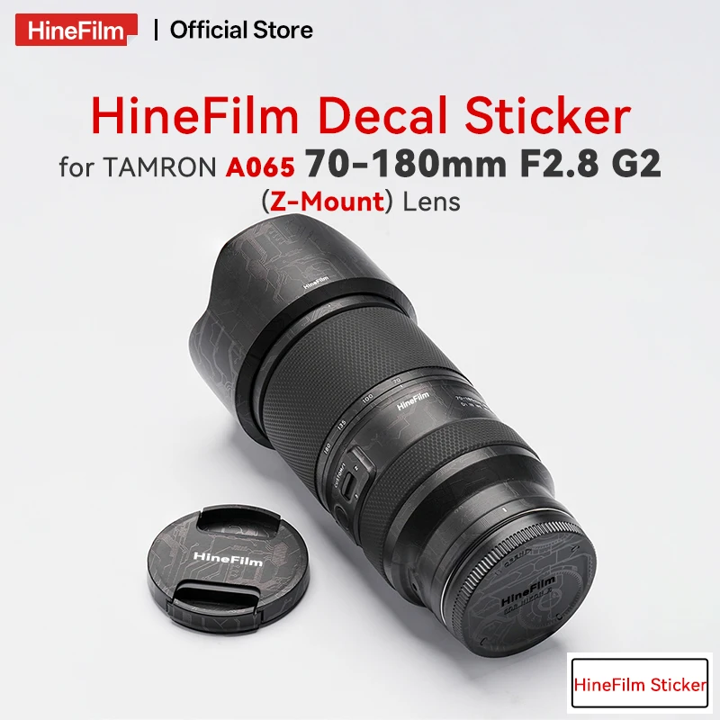 

Hinefilm Skin for Tamron 70-180mm F2.8 G2 Z Mount Lens Sticker 70-180 F2.8 G2 Wrap Cover 70 180 Lens Protective Skin 70180