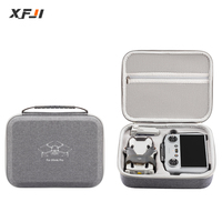 XFJI Carrying Case for DJI Mini 4 Pro RC 2/RC N2 Storage Bag Mini 4 Pro Drone Accessories Snowflake Cloth Splash-proof Handbag