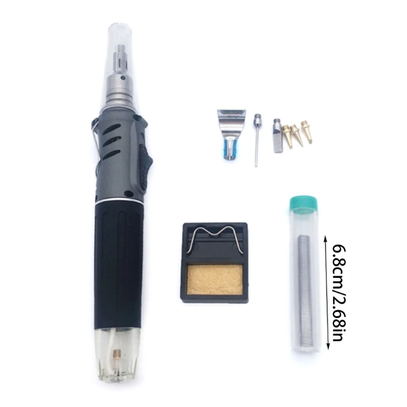 Temperatura inoxidable determinada 0-1300℃ ajustable del soldador gas profesional