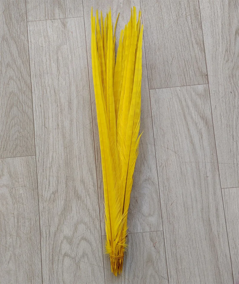5Pcs/Lot! 45-54CM  Wholesale Colored Ringneck Pheasant Tail Feathers for Crafts  Large Decorative Feather Tail Festival Carniva