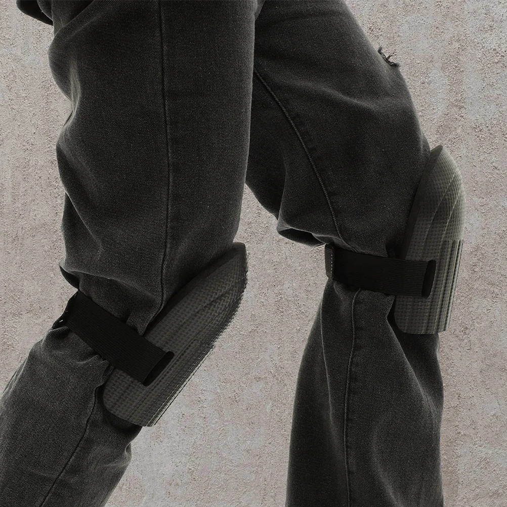 

2Pairs Work Knee Pads for Men Eva Labor Protection Soft Comfortable Kneeguards Construction Gardening Flooring Use