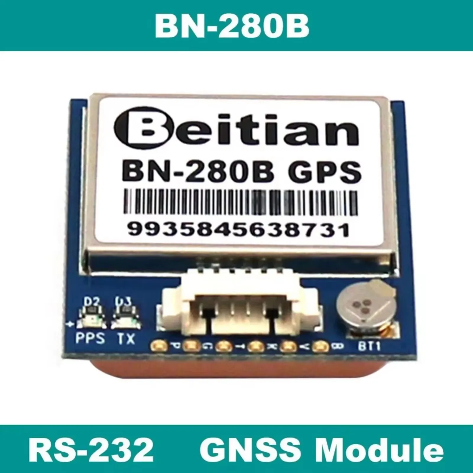 Beitian BN-280B modulo GPS RS-232 GLONASS GPS modulo 9600bps 4M FLASH 1PPS