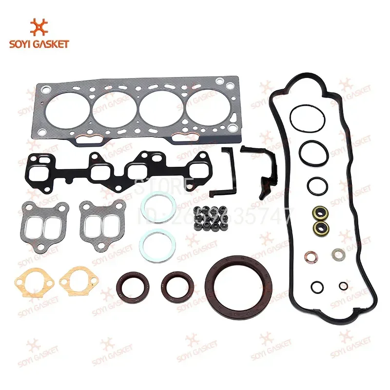 Engine Overhaul Repair Kit for 2E EE110 04111-11026 Inlet Exhaust Pad Valve Cover Gasket Assembly