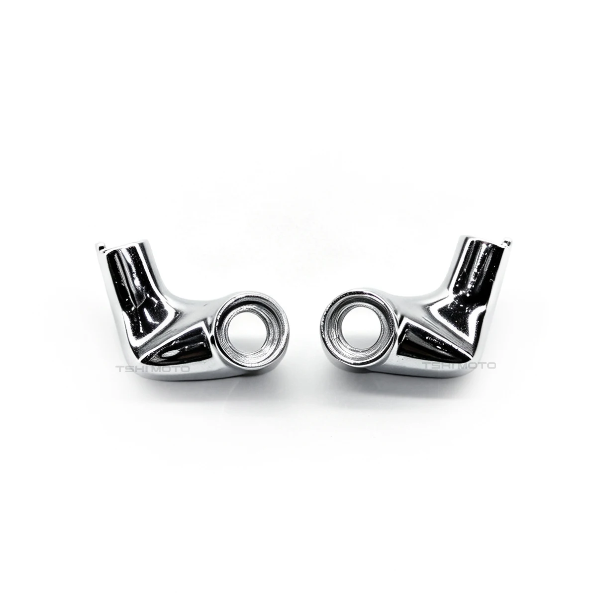Left Right Turn Signal Bracket Pair for BMW R18 Classic B Transcontinental Roctane Chrome Aluminum Front Blinker Mount Holder