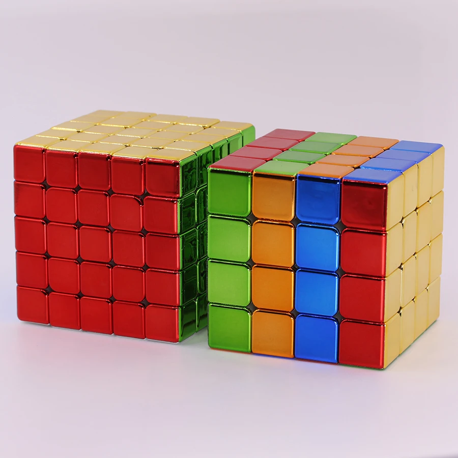 SengSo-Cube de Placage Magique de 4x4, 5x5, Puzzle de Barrage, ShengShou 4x4x4, 5x5x5, Jouets Intelligents Professionnels, Jeu de Galvanoplastie, 4x4