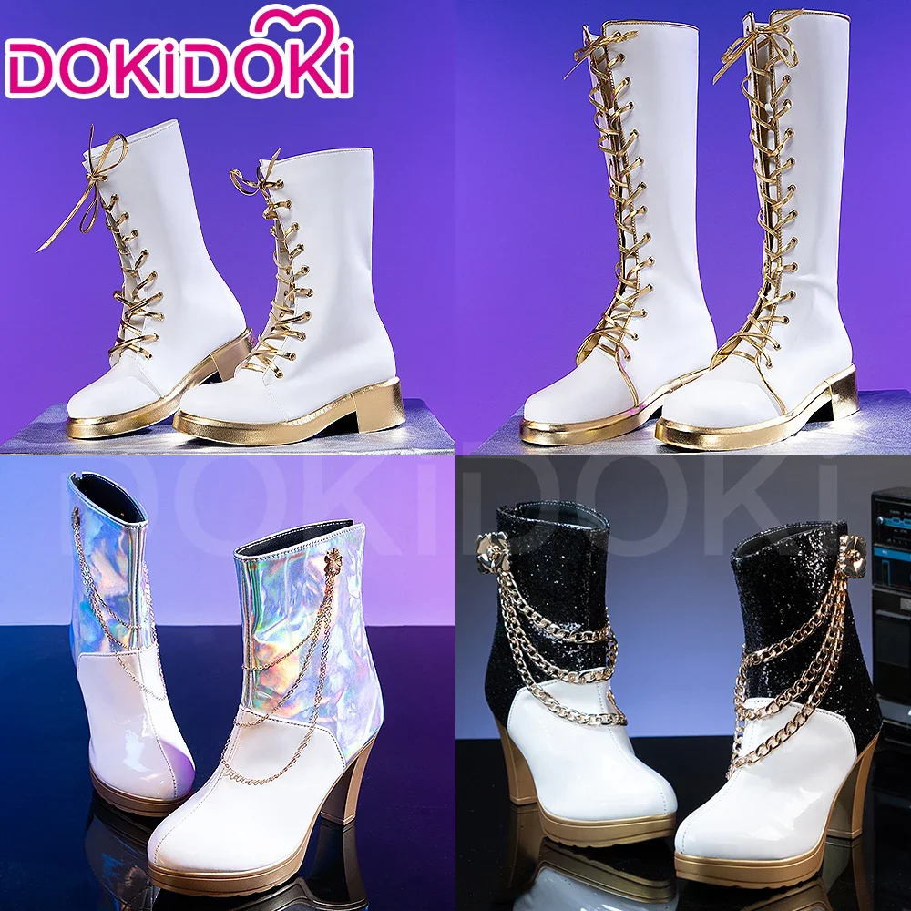 在庫あり Rumii Zoeyy Miraa Jinuu Babyy Mysteryy Romancee Abbyy シューズ コスプレ ドキドキ 女性 男性 ハロウィン ブーツ Rumii コスプレ