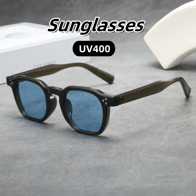 

Vintage Fashionable UV400 Sunglasses Individualistic Versatile Travel Street Photography Ultraviolet-proof Shades Glasses