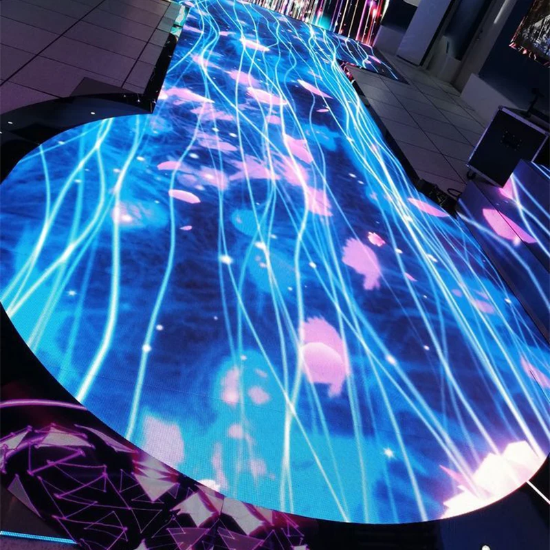 Floor Led Screen Outdoor Interactive Dance Floor Led Screen P3.91 P2.976 Floor Interactive LED Display P2.5