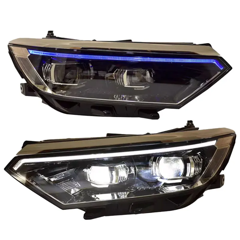 

For New Magotan Headlights Assembly 17-23 Volkswagen Weilan Headlights Retrofitted New Full LED Streamer Steering