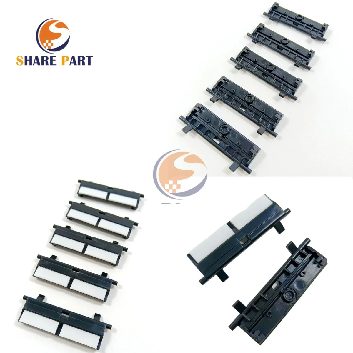 10X Separation Pick Pad for HP 8100 8210 8216 8600 8610 8620 8630 8710 8720 8740 7720 7730 7740 Inkjet Printer Parts F TO C