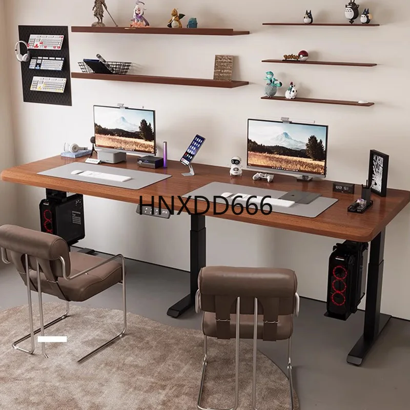 

Офисный стол для спальни, гостиной, игровой кабинет, студенческая подставка для монитора, компьютерные столы, стоячие полки, бюро, мебель для дома