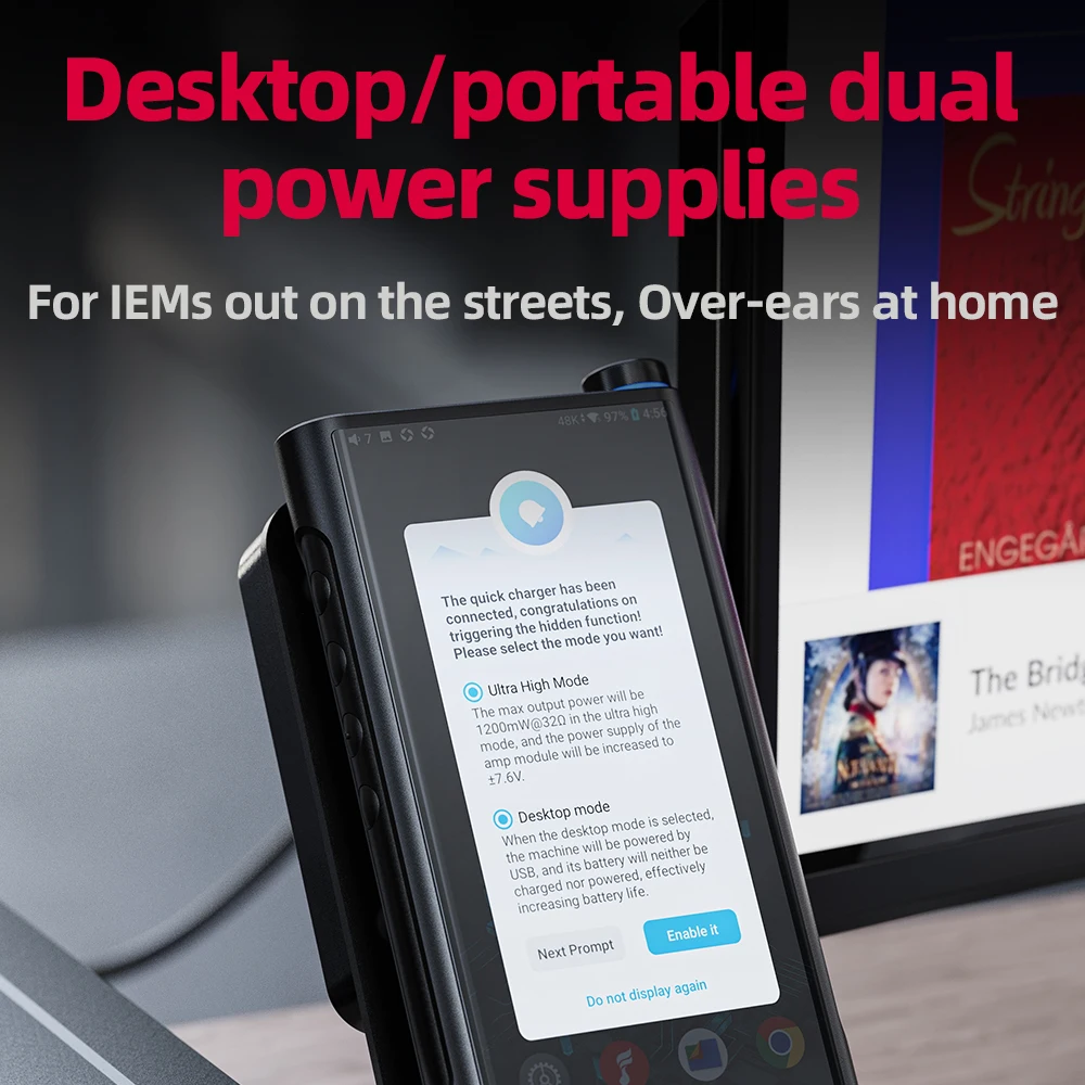 FiiO M15S Android 10, переносной музыкальный плеер высокого разрешения без потерь, MP3 MQA ES9038PRO, ЦАП, чип Snapdragon 660, Bluetooth 5,0, LDAC