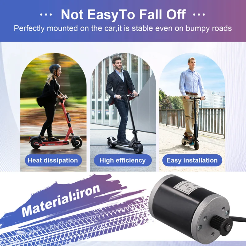 A11M-120W 12V Brushed Motor For E-Bike And Electric Scooter High Speed MY6812 Motor Ideal For DIY Enthusiasts