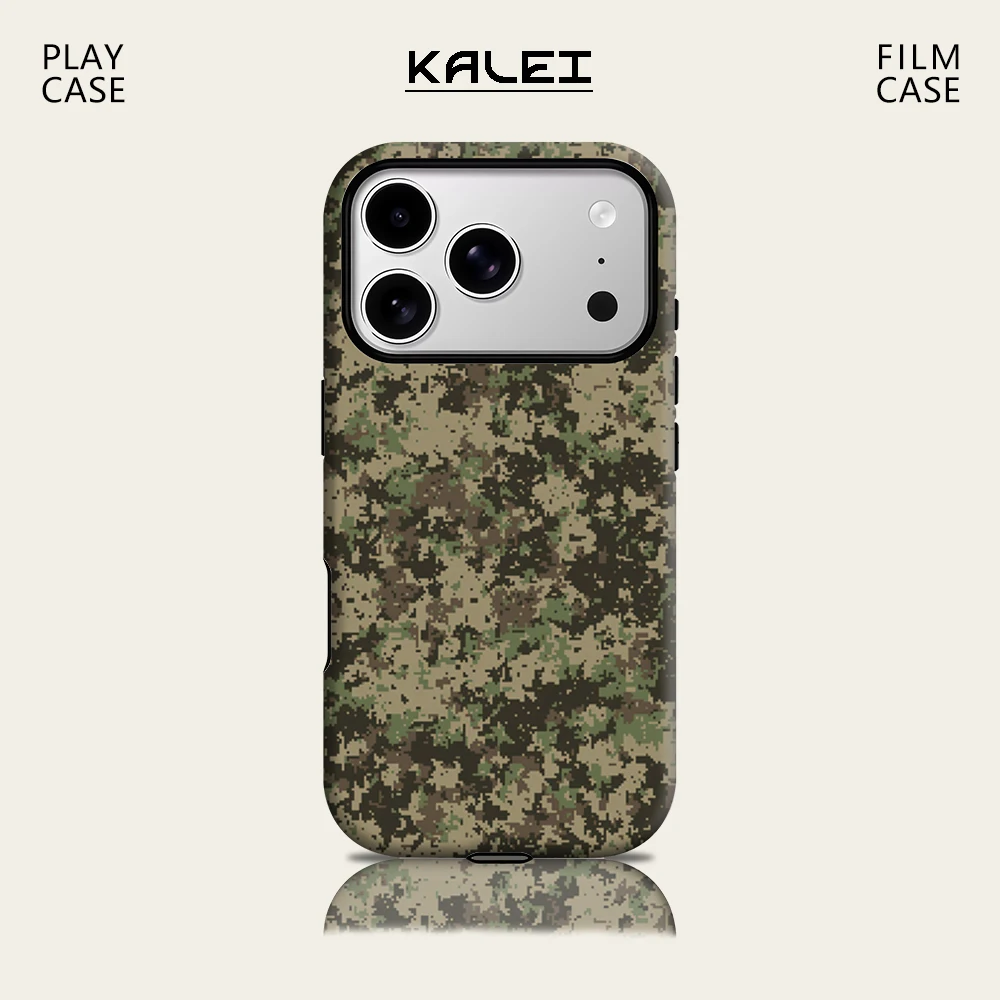 Earth Tone Camouflage IPhone 17 Must für magnetische Handyhülle für IPhone 17 16 15 14 Pro Max Plus Single Double-Layer Tough Case