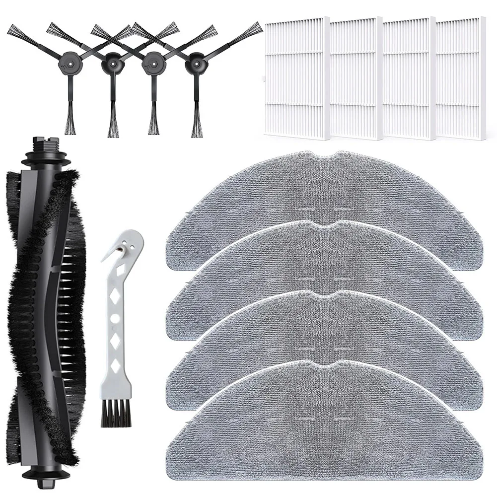 1 مجموعة فراغ الجانب الرئيسي فرشاة تصفية ممسحة القماش عدة ل Lubluelu B40/B40Plus جهاز آلي لتنظيف الأتربة اكسسوارات استبدال أجزاء