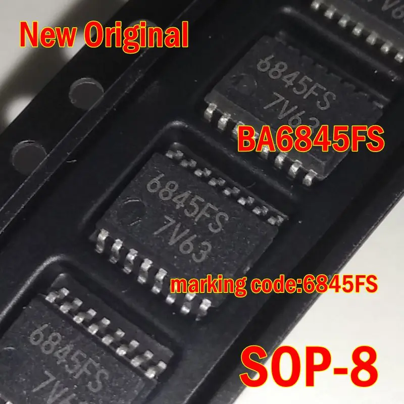 

5Pcs to 100Pcs New Original Ba6845Fs Sop-8 Marking Code:6845Fs Stepping Motor Driver