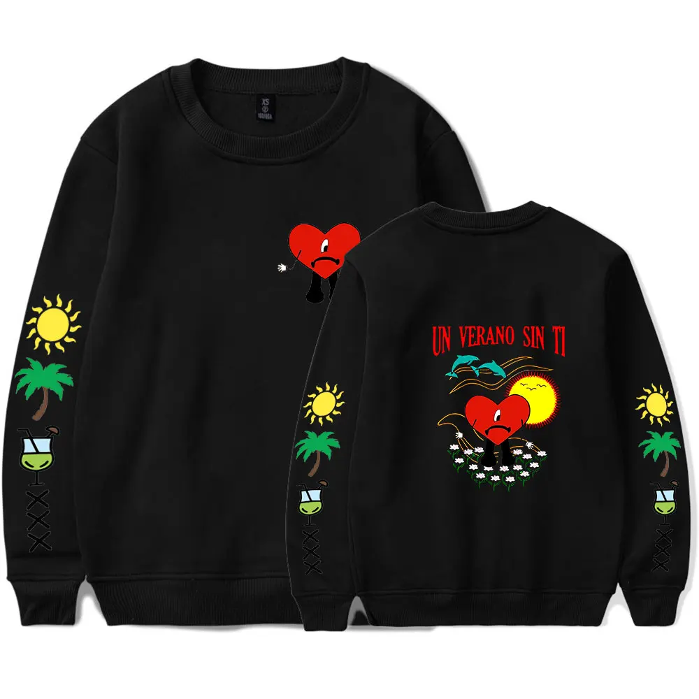 

Un Verano Sin Ti merch Bad bunny sweater for men capless sweater women unisex music fans hip hop pullover