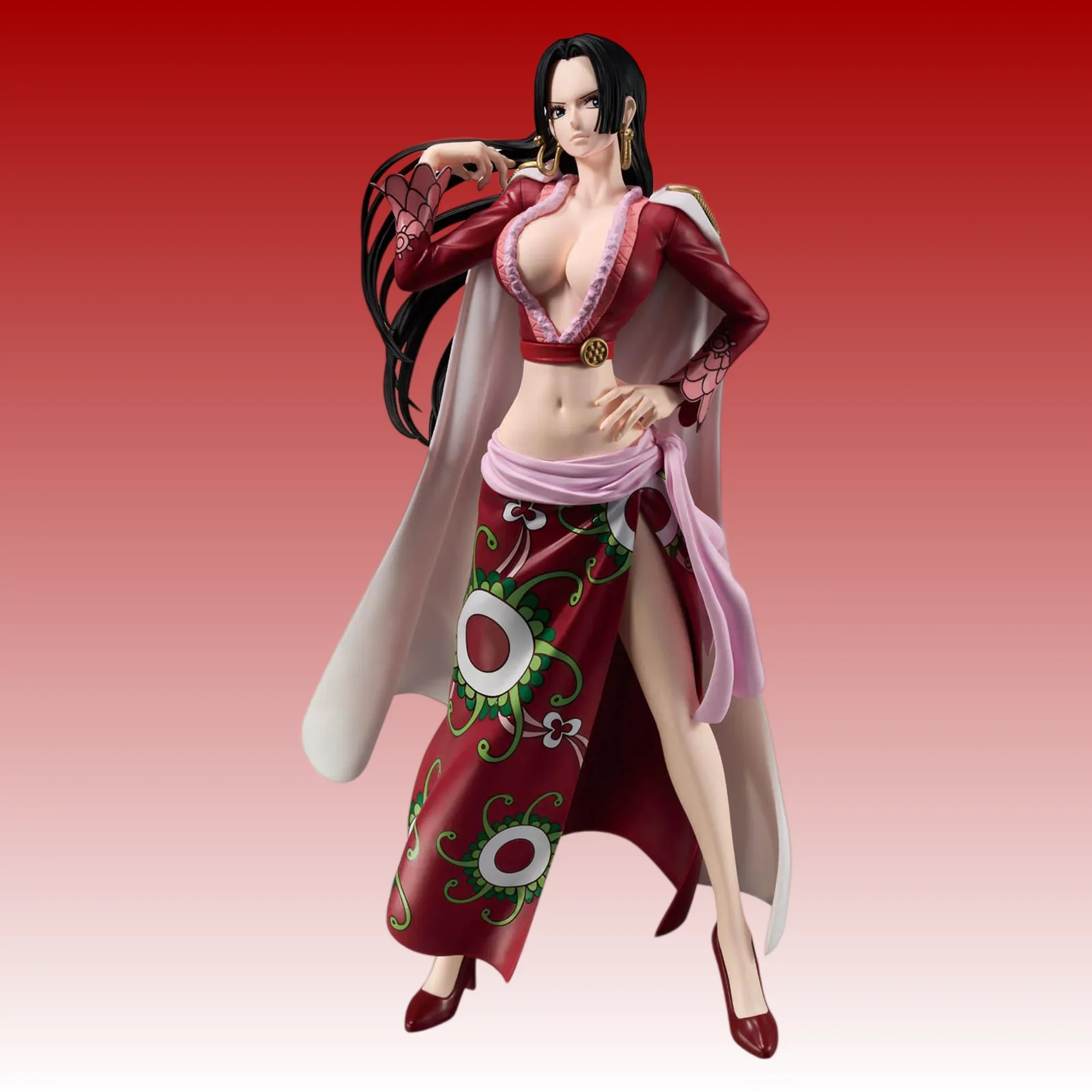 In Stock Bandai Spirits One Piece Grandista Boa Hancock 28cm PVC Anime Action Figure Collectible Model Toy Desktop Gift Kids view 3