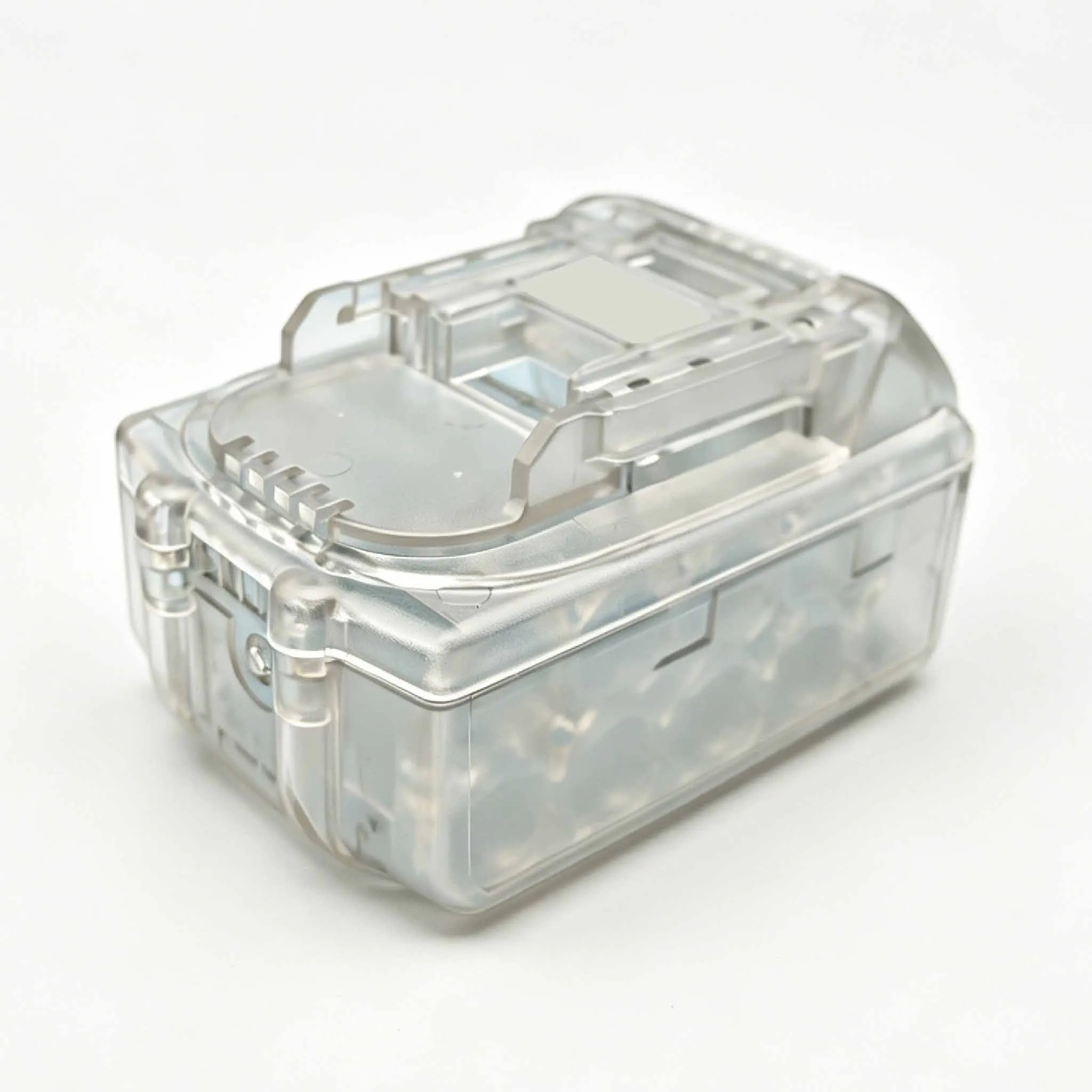 10*18650 Transparent Lithium Battery Case Box Kit BSM Balance Charge PCB Board DIY For Makita Batteries BL1830 Shell Housings