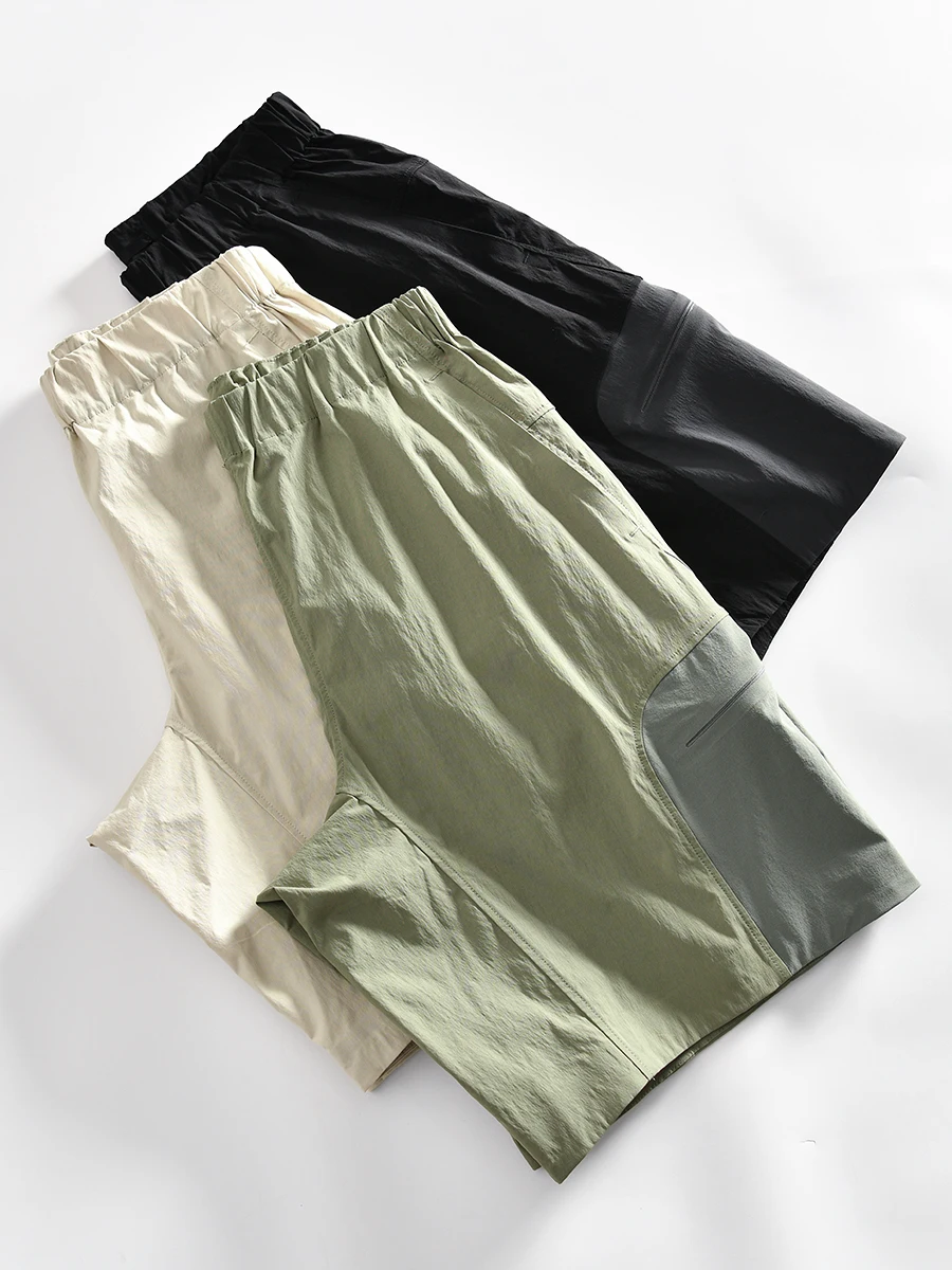 

High Performance Lightweight Comfortable Men's Sporty Casual Five-Quarter Shorts Quick Dry Breathable Trendy Summer Trousers