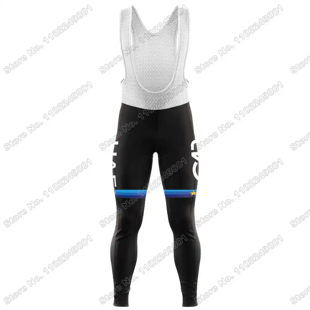 2025 فريق الإمارات العربية المتحدة بطل أوروبي لركوب الدراجات طقم جيرسي صيفي وشتوي Tadej Pogaارية ملابس ركوب الدراجات للرجال سترة دراجة الطريق مريلة الجوارب #5