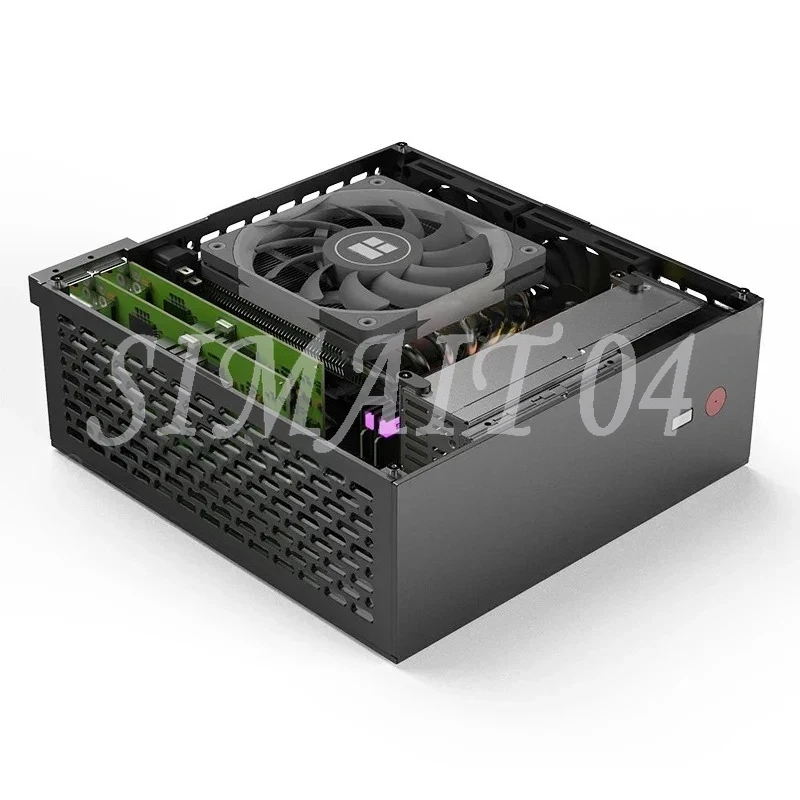 

A24-V5 5-Liter Mini Chassis – 1U Power ITX Case with Dual Slot, Single Display & Double-Sided Chamfering