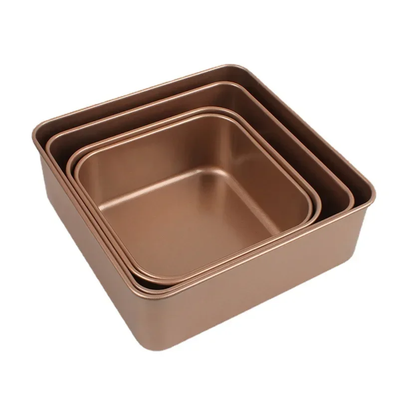 

Toast Bread Cake Mold Baking Pan Square Aluminum Alloy High Temperature Resistant Easy To Demould and Clean Baking Tools