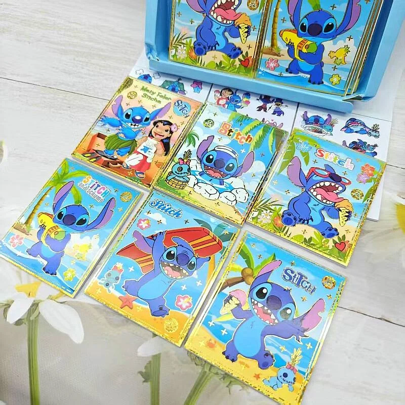 40pcs/lot Cartoon Disney Stitch Stickers Cute Scrapbooking DIY Diary Decorative Sticker Album Stick Label