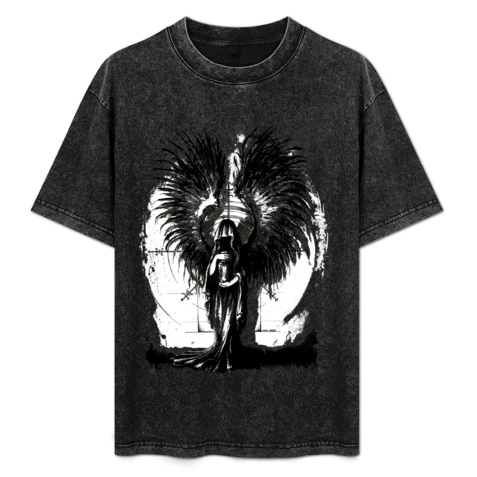 

Angel of Death - Ink Drawing (Black) T-Shirt Lightweight Hiking T-Shirt