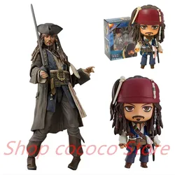 Pirates of The Caribbean Figure 1557 Jack Sparrow High-end Anime Action Collection Desktop Ornament Decoration Children Toys