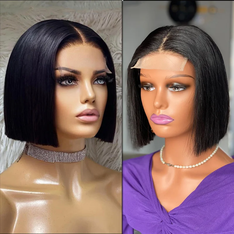 New fashion , African lace front straight hair wig