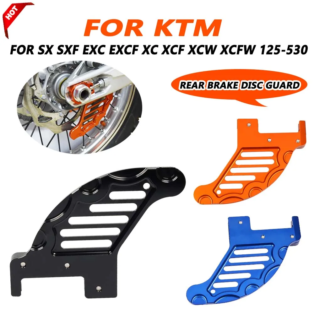 

For KTM 125 150 200 250 300 350 400 450 500 505 530 SX SXF EXC EXCF XC XCF XCW XCFW Motorcycle Rear Brake Disc Guard Protector