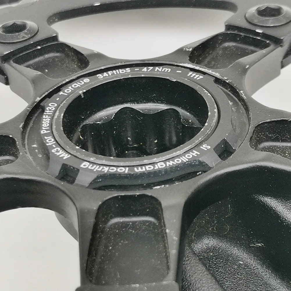 حلقة قفل سلسلة A12E-Crank لـ Cannondale Hollowgram Spider Lockring KP021/، Supersix Evo 2 - ملحقات الدراجة #4