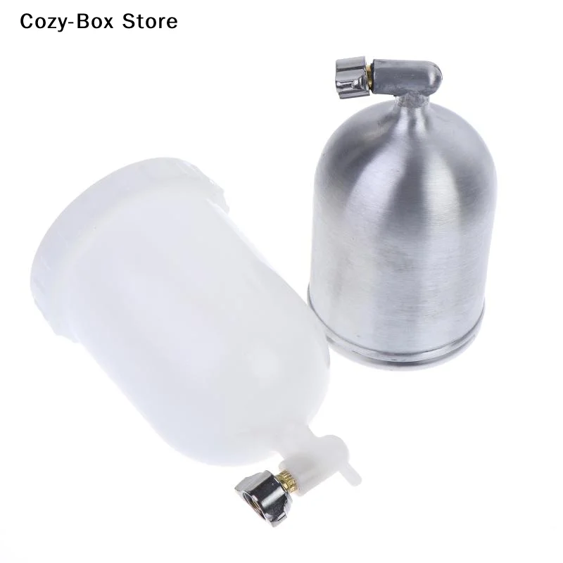 [ZY]400CC Plastic/Aluminum Spray Paint Pot Air Gravity Feed Sprayer Cup Pneumatic Tool Accessories For F75 W101 W71 W77[ZY]